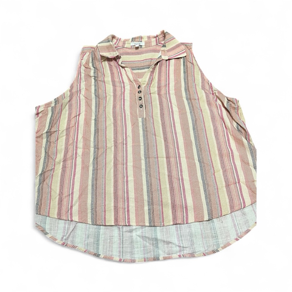 Maurice’s Women’s Stripped V-Neck Blouse